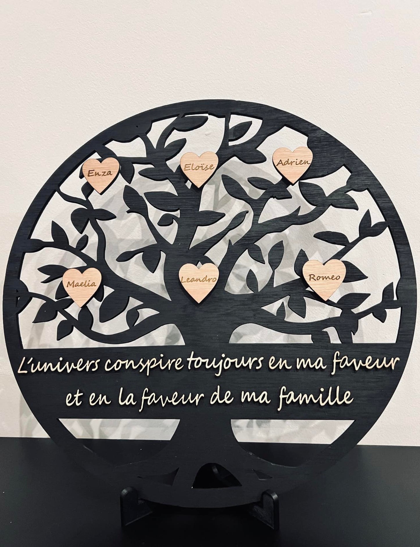 Arbre de vie personnalisable avec pied