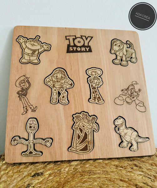 Puzzle en bois thème Disney